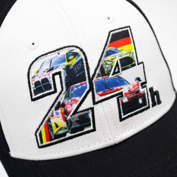 24h Nürburgring/Spa Cap white